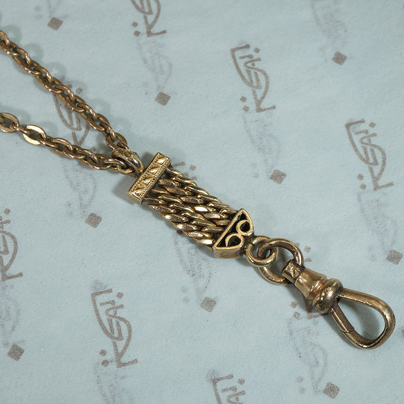 Fancy Panel Drop Hook Necklace by Ancient Influences