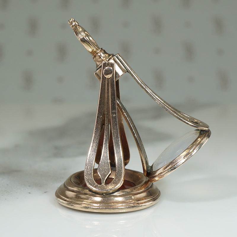 Fanciful and Rare Double Georgian Watch Fob