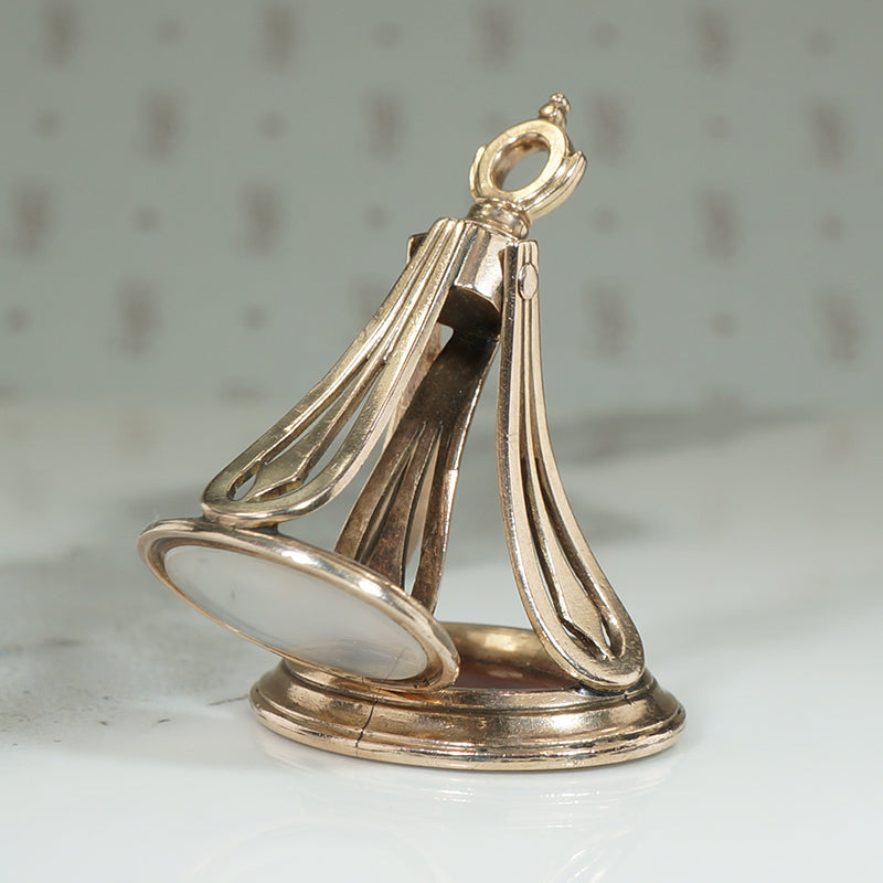Fanciful and Rare Double Georgian Watch Fob