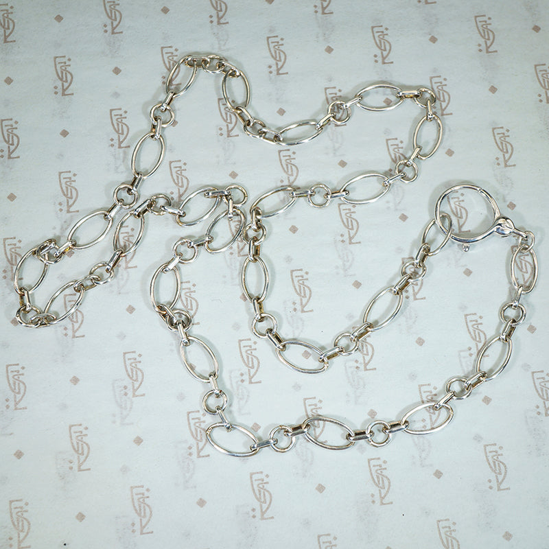Lovely Shiny Sterling Silver Versatile Chain
