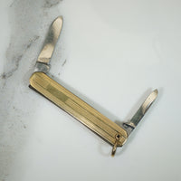Pinstripe Art Deco Knife