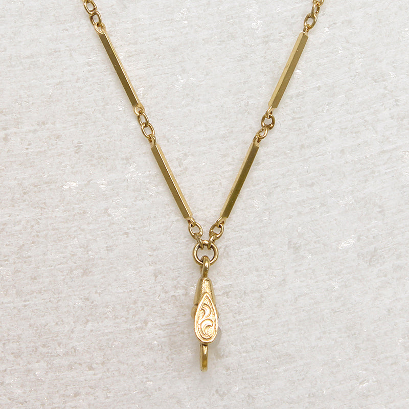 Art Deco Chain with Sweet Charm Hook by Ancient Influences