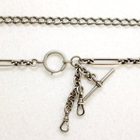 English Sterling Trombone & Curb Chain by Ancient Influences