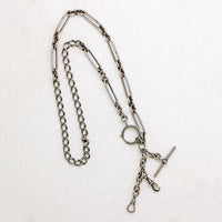 English Sterling Trombone & Curb Chain by Ancient Influences