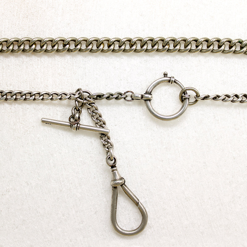 Antique Sterling Curb with Great Hardware by Ancient Influences