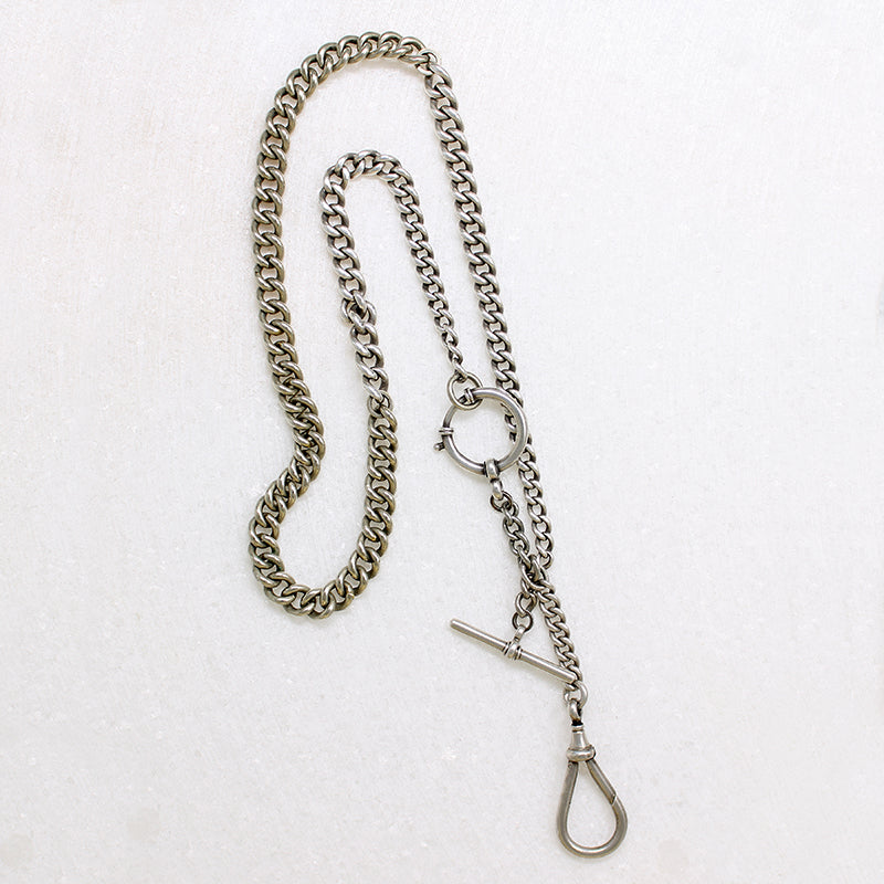 Antique Sterling Curb with Great Hardware by Ancient Influences