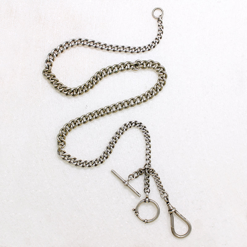 Antique Sterling Curb with Great Hardware by Ancient Influences