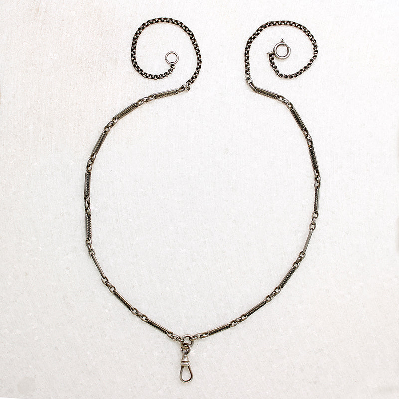 Fancy Flats Sterling Married Chain by Ancient Influences