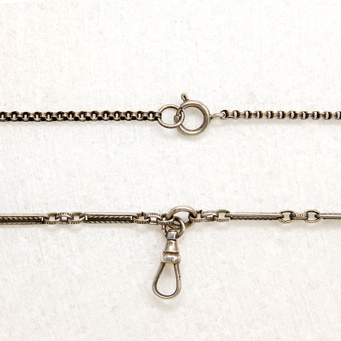 Fancy Flats Sterling Married Chain by Ancient Influences