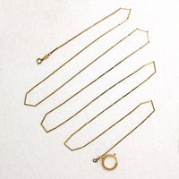 Long Disco-Era Chain with Bolt Ring by Ancient Influences