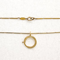 Long Disco-Era Chain with Bolt Ring by Ancient Influences