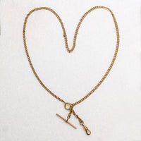 Tasteful Gold Fill Curb Chain with Hook & T-Bar by Ancient Influences