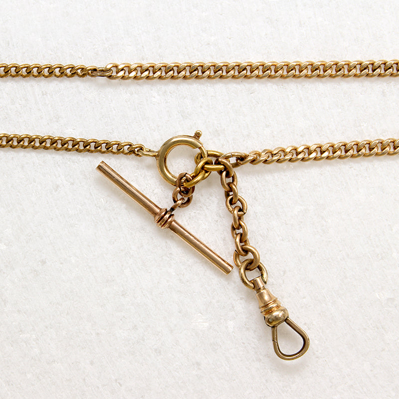 Tasteful Gold Fill Curb Chain with Hook & T-Bar by Ancient Influences