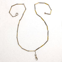 Engraved Two-Tone Fancy Flats Chain by Ancient Influences