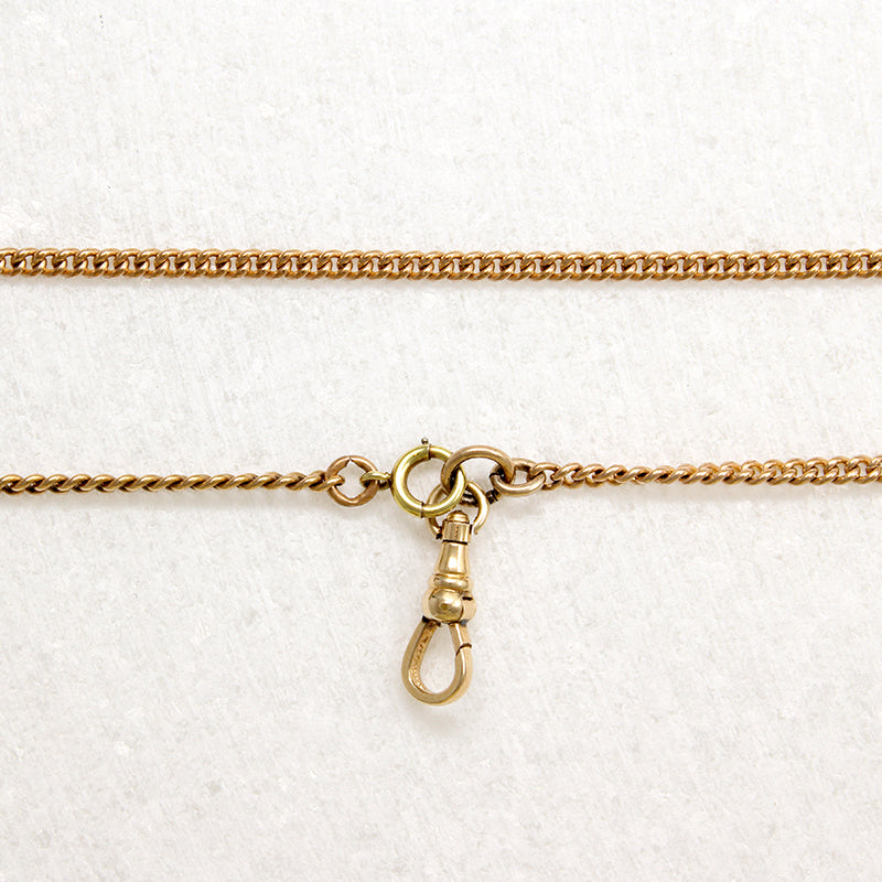 Gold Fill Curb Chain with Watch Hook by Ancient Influences