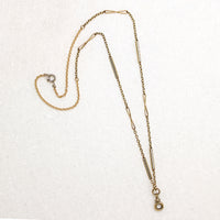 Two-Tone Fancy Link Chain with Locking Hook by Ancient Influences