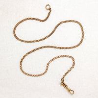 Rosy Gold FIll Curb Married Chain by Ancient Influences