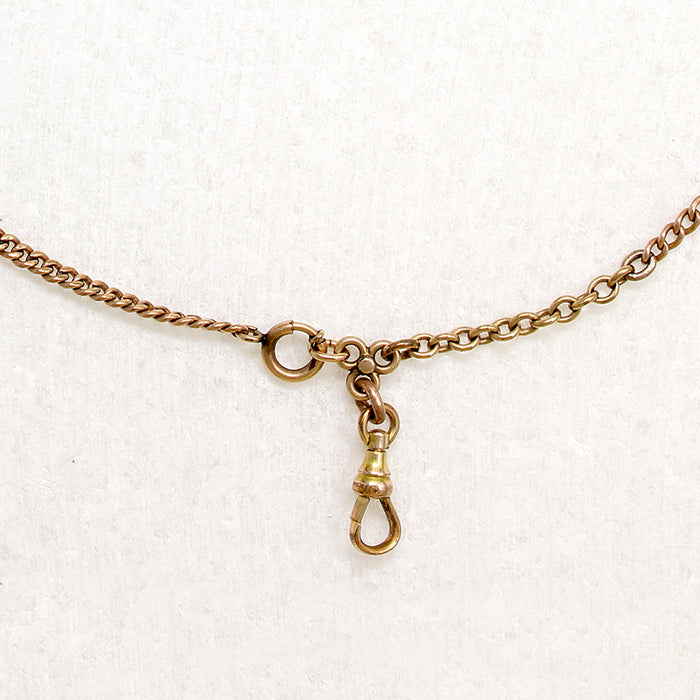Rosy Gold FIll Curb Married Chain by Ancient Influences