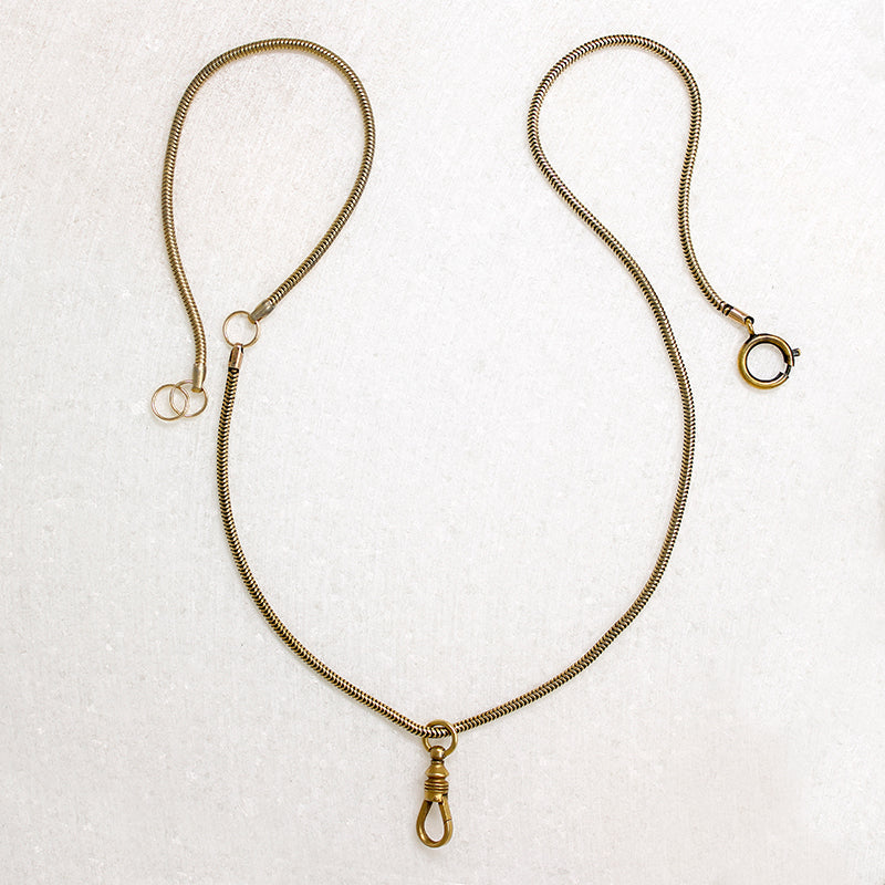 Slinky Snake Chain with Hook by Ancient Influences