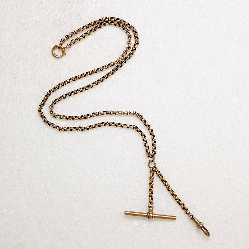 Fabulous Faceted 9ct Rolo Chain by Ancient Influences