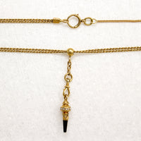 French Rope & Foxtail Chain with Watch Key by Ancient Influences