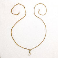 Gold Fancy Link & Rolo Chain Necklace by Ancient Influences