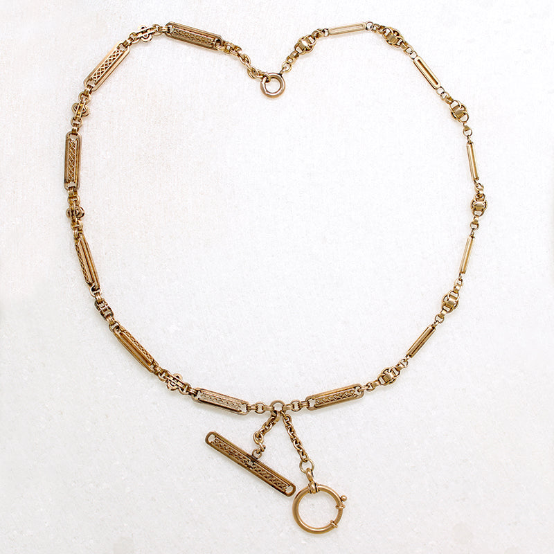 Magnificent 14k Gold Link Chain by Ancient Influences