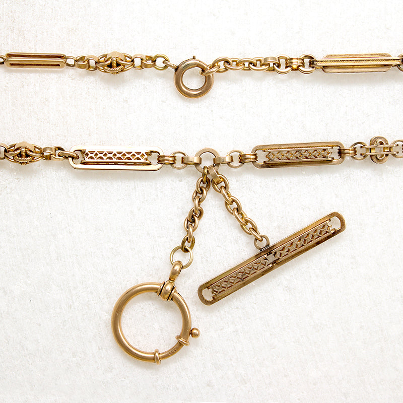 Magnificent 14k Gold Link Chain by Ancient Influences