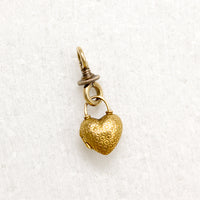 Gold & Turquoise Heart Locket Necklace by Ancient Influences