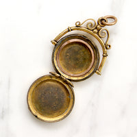 Cheeky Cockatoo Gold Fill Spinner Locket
