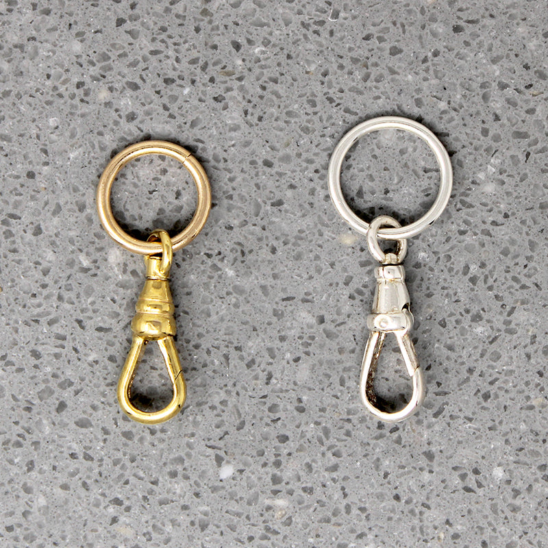 Stylish Sterling Silver Charm Holder