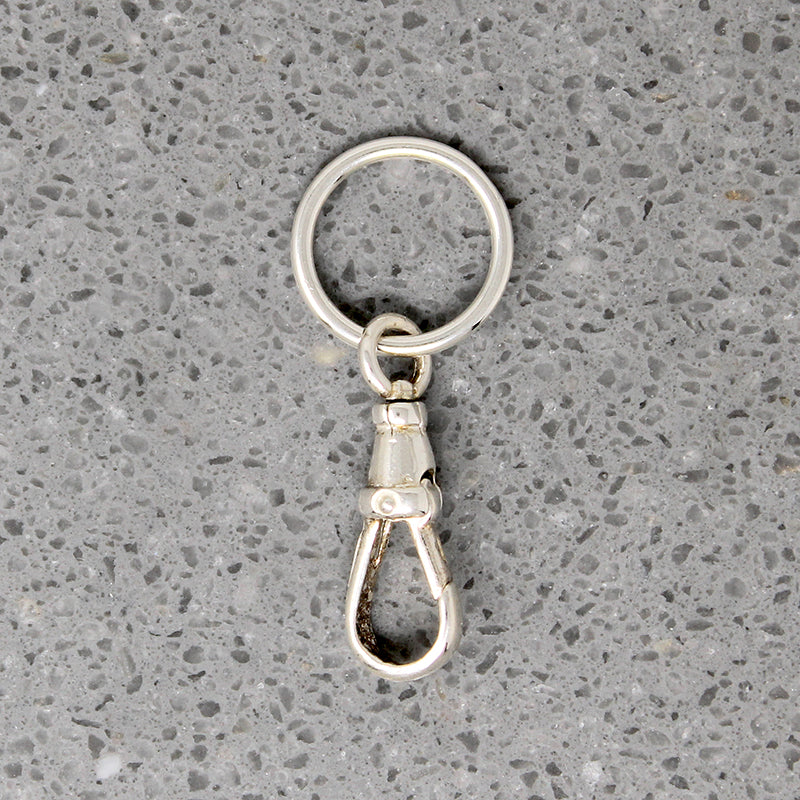 Stylish Sterling Silver Charm Holder