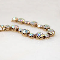 Glamorous Aurora Borealis Rhinestone Bracelet