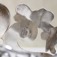 Silver Waves Taxco Clamper Bracelet