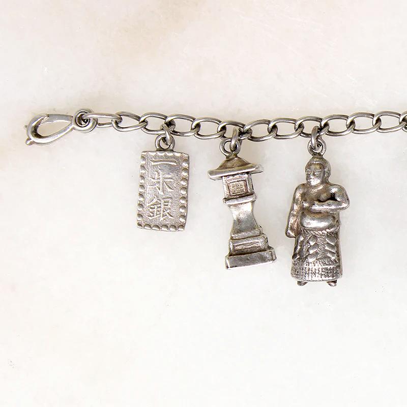 Carefully Curated Japanese Charm Bracelet