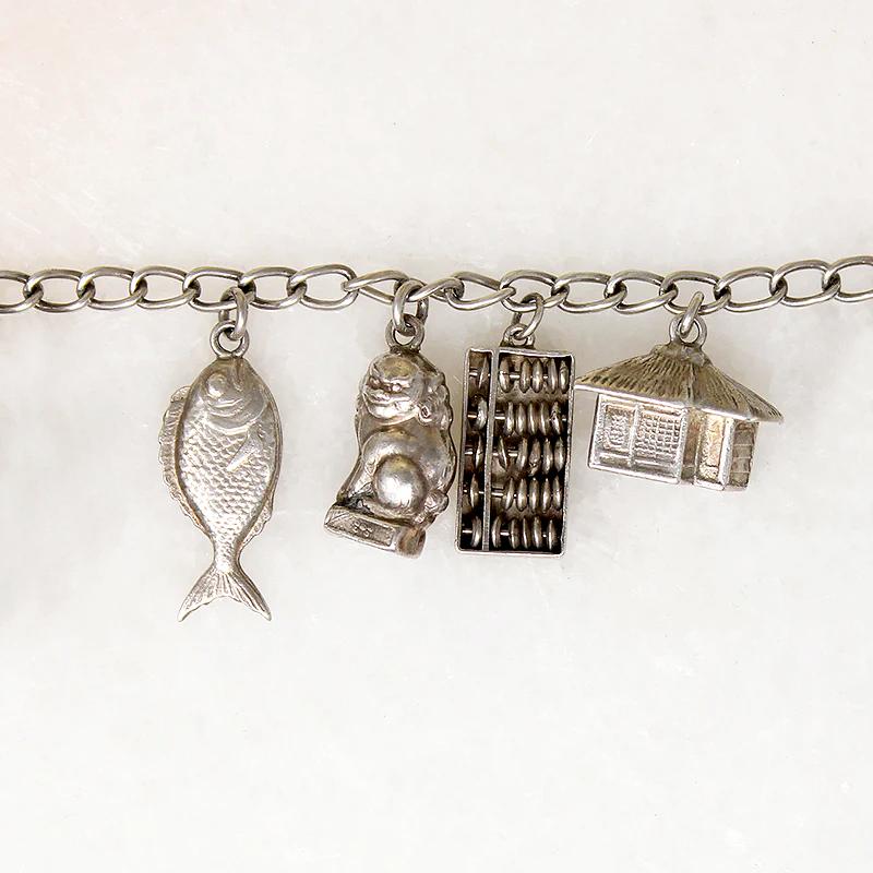 Carefully Curated Japanese Charm Bracelet