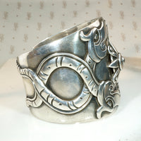 Outrageous Rancho Alegre Sterling Rattlesnake Cuff