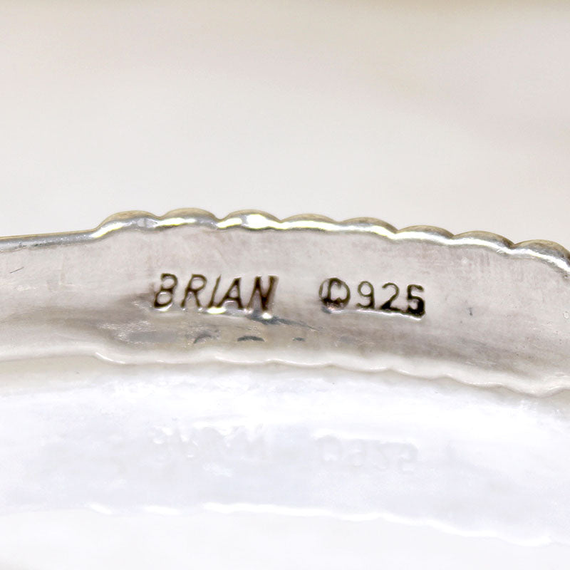 Handsome Sterling Bangle from Caesarea Arts Ltd.