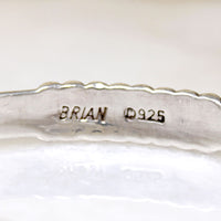 Handsome Sterling Bangle from Caesarea Arts Ltd.