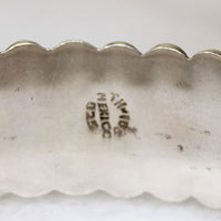 Chic Taxco Sterling Silver Clamper Bracelet