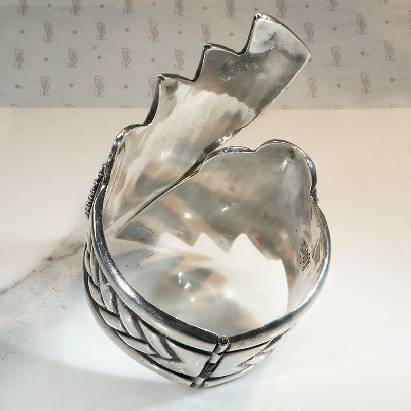 Sensational Taxco Sterling Clamper Bracelet