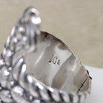 Whimsical Taxco Cactus Sterling Clamper Bracelet