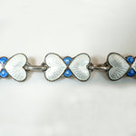 Holth Enameled Hearts & Butterflies Bracelet