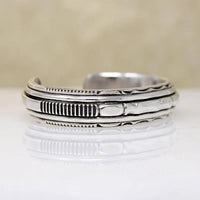 Sophisticated Sterling Silver Cuff Bracelet