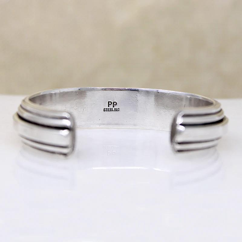 Sophisticated Sterling Silver Cuff Bracelet