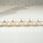 Classic Cultured Pearl Bracelet with Gold Clasp