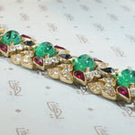 Mughal Bracelet from Trifari's Jewels of India Collection
