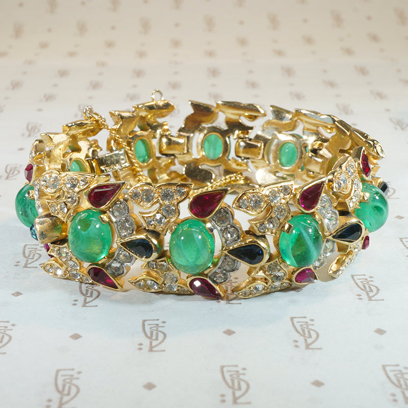 Mughal Bracelet from Trifari's Jewels of India Collection