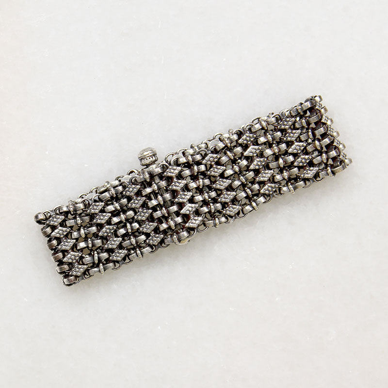 Slinky Silver Mesh Bracelet