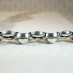 Sterling Silver "Big Moon" Bracelet by JR Ltd